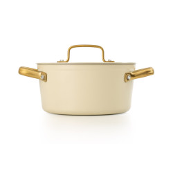 Cacerola 2,6L Aluminio Forjado Beige 20Cm Samoa Iconic Arcos