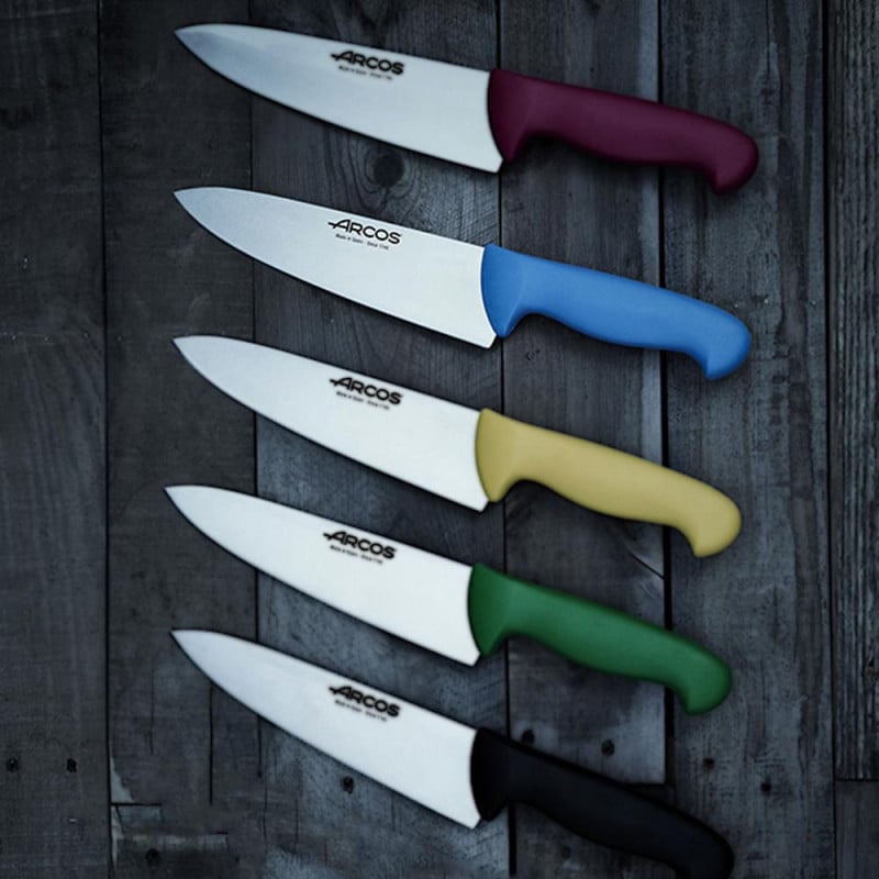Cuchillo Medio Golpe Azul...