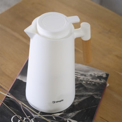 Jarra Termo Liquido Insulado 1Lt Blanco Simplit