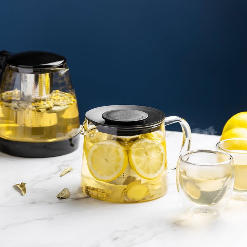 Tetera 1lt Borosilicato...