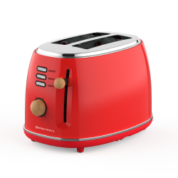 Tostador 2 Rebanadas Rojo Desing Easyways