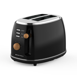 Tostador 2 Rebanadas Negro Desing Easyways