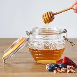 Frasco Para Miel Con Cuchara 400Ml Kilner