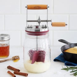 Set Para Preparar Mantequilla 1 Lt Kilner