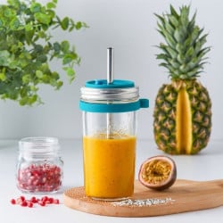 Set Para Preparar Smoothie 500Ml Kilner
