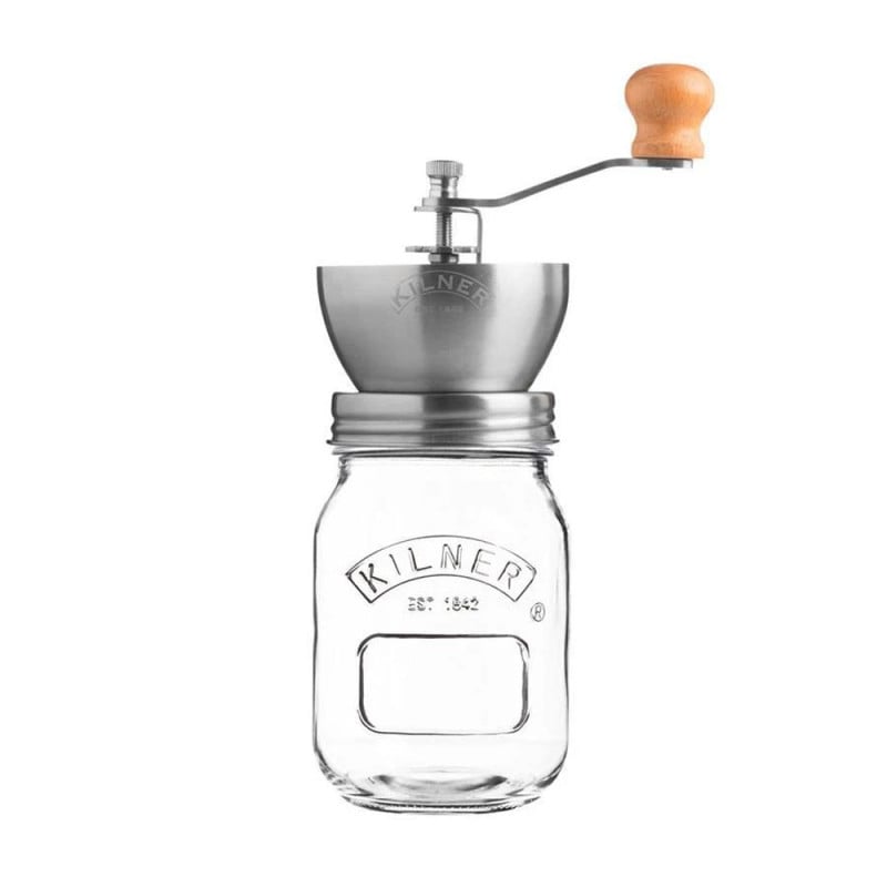 Set Molinillo Café 500 ml Kilner. Molinillo manual vintage para café. Frasco de vidrio Kilner incluido. Ideal para amantes de...