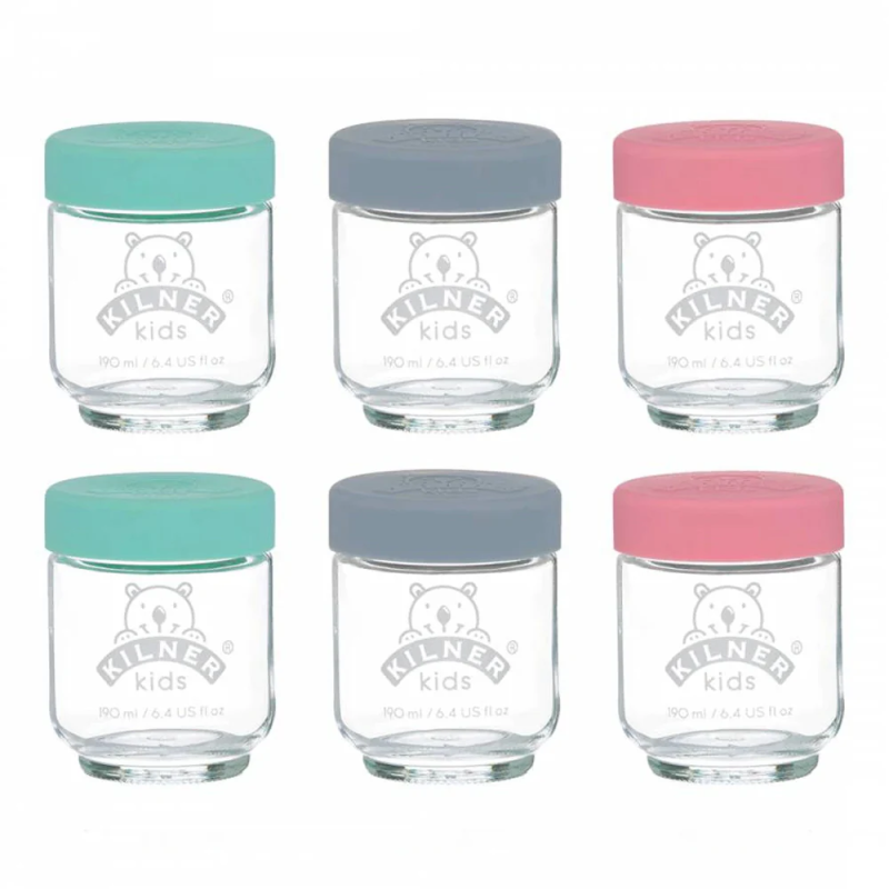 Set 6 Frascos Bebé 190 ml...
