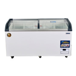 Conservadora Con Tapa De Vidrio Semi-Curv 520 Lt Pro Ventus