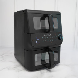 Freidora De Aire Duo 10Lt Negra Mouvair