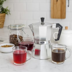 Cafetera Italiana Express 150Ml Aluminio Bahia Ibili