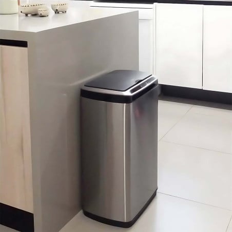 Basurero con Sensor 50 Litros con carga USB Nook