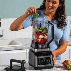 Licuadora Y Procesadora De Alimentos 3 En 1 Negro Ninja