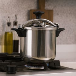 Olla A Presión Lacor Classic 10 Lt Acero Inoxidable