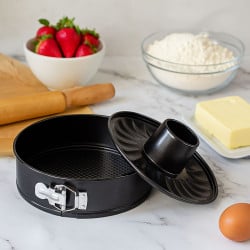 Molde De Queque 26Cm Con 2 Bases Desmontables  Fta