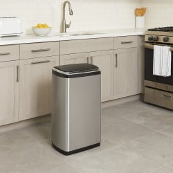 Basurero Con Sensor 50Lt Con Carga Usb Nook