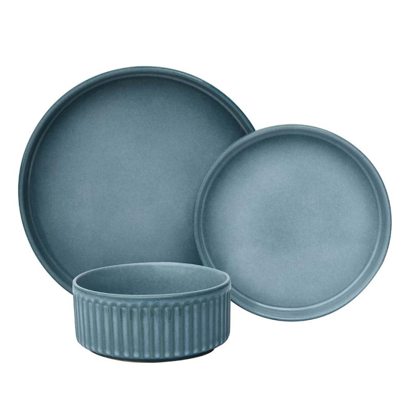 Set Vajilla 18 piezas Blue...