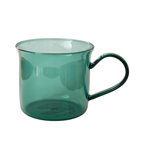 Tazas de vidrio borosilicato Lugano 300ml, set de 2 unidades, diseño moderno y elegante para café o té.