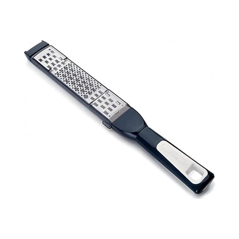 Rallador Inoxidable 30cm Lacor utensilio cocina rallar verduras queso acero inoxidable mango ergonómico profesional hogar res...