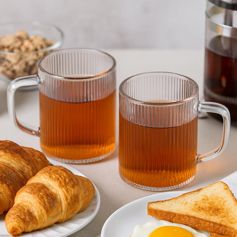 Set 2 Tazas Borosilicato...