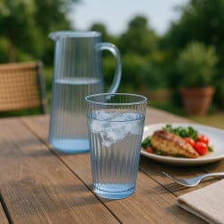 Set 6 Vasos 37Cl Blue Sand Lugano