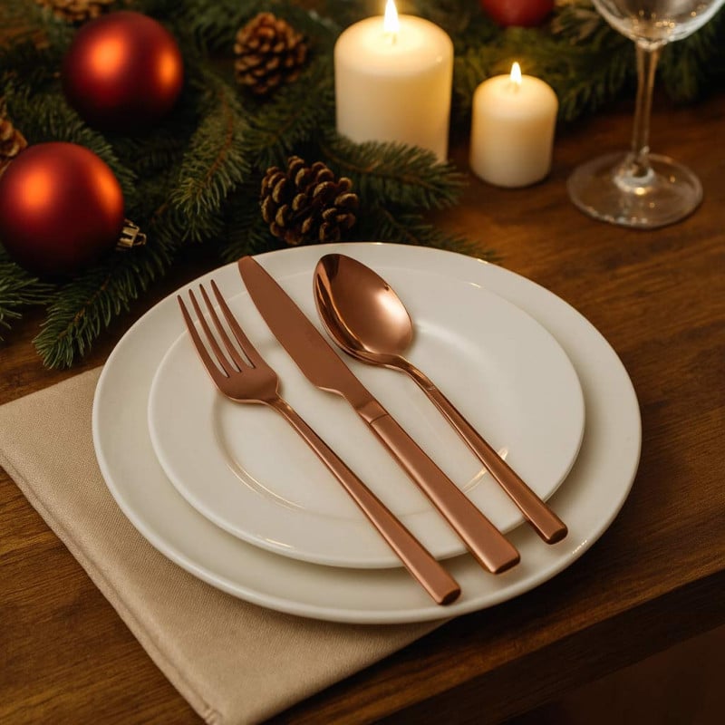 Set de cubiertos 24 piezas...