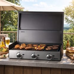 Parrilla A Gas Bosca Block 750 Inoxidable