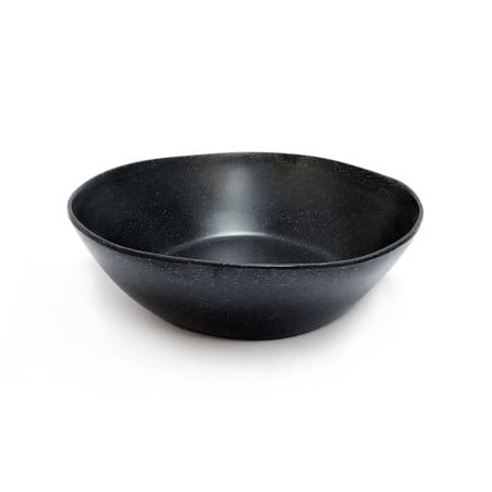 Bowl Melamina Grafito 22.8x6.5cm Lugano resistente elegante ideal para cocina y comedor