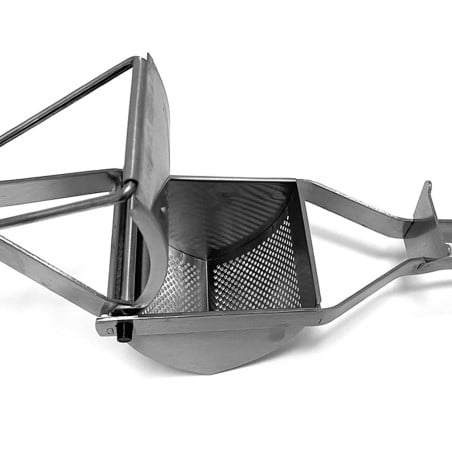 Prensa papas FTA acero inoxidable utensilio cocina puré alimentos fácil usar resistente duradero