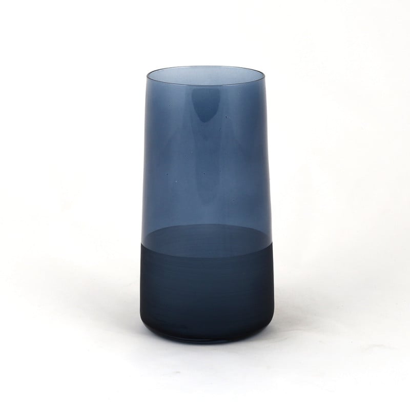 Set 4 vasos altos 540ml azul Rakle diseño moderno elegante hogar menaje mesa regalos