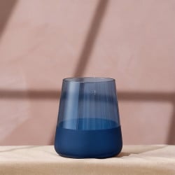 Set De 4 Vasos Bajos 420Ml Azul Rakle