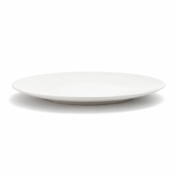Plato Bajo Gusto Super White 25Cm Mobius