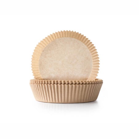 Set 50 Bandejas Desechables 20cm Freidora Aire Ibili. Antiadherente, fácil limpieza. Ideal repostería y cocina. Accesorio fre...