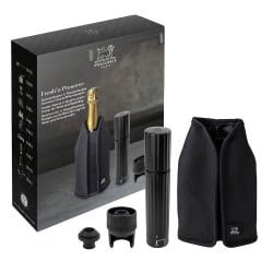 Set Funda Térmica, Tapones Y Bomba De Vacío Para Vinos Peugeot