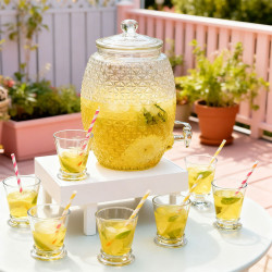 Set 6 Vasos Bajo Libélula 250Ml Lugano