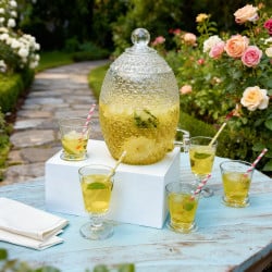 Set 6 Copas Agua 305Ml Abeja Lugano