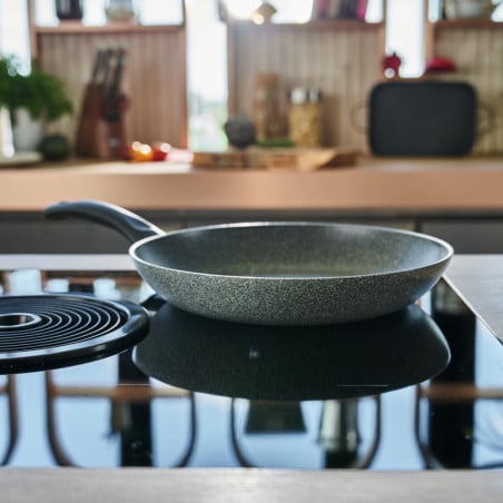 Sartén antiadherente Ballarini Ferrara Granito 24cm para cocina saludable y fácil limpieza