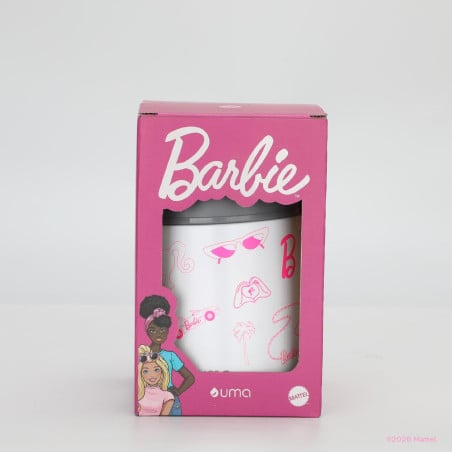 Termo Comida Barbie Fun + Cuchara 450ml Acero Inox UMA