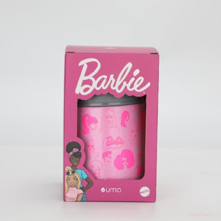 Termo Comida Barbie & Friends + Cuchara 450ml Acero Inox UMA