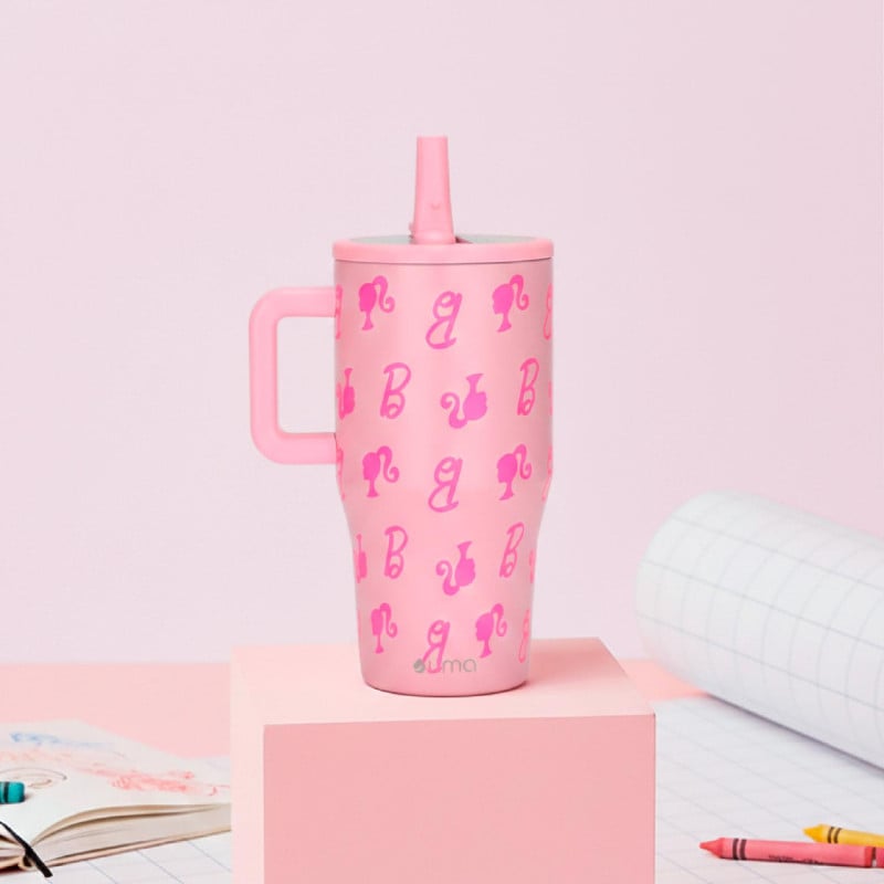 Vaso Térmico Tumbler Mug Barbie Vibes 590ml Acero Inox UMA