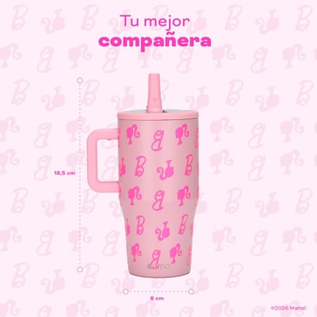 Vaso Térmico Tumbler Mug Barbie Vibes 590ml Acero Inox UMA