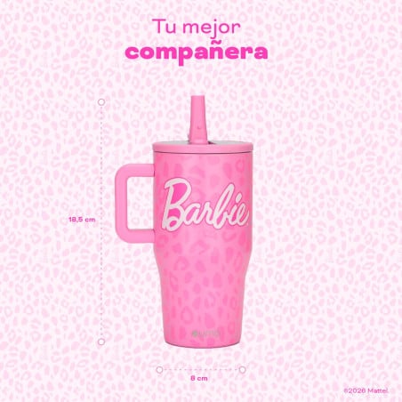Vaso Térmico Tumbler Mug Barbie Print 590ml Acero Inox UMA