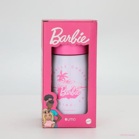 Botella Térmica Niños Barbie Malibu 450ml Acero Inox UMA