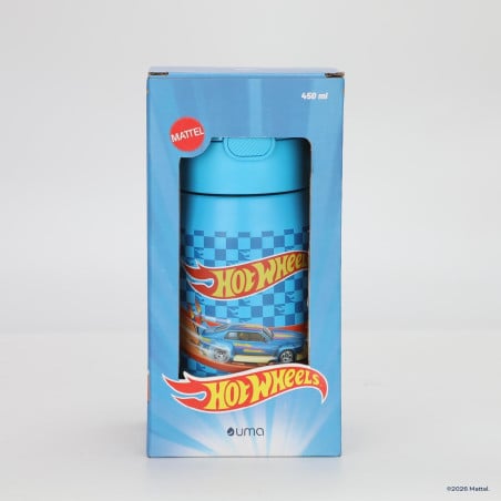 Botella Térmica Niños Hot Wheels Race 450ml Acero Inox UMA