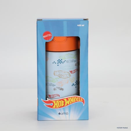 Botella Térmica Niños Hot Wheels Class 450ml Acero Inox UMA