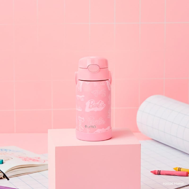 Botella Térmica Niños Barbie 450ml Acero Inox UMA