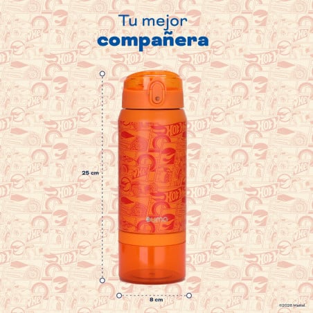 Botella Térmica Niños Hot Wheels Comic 2 en 1 590ml Acero Inox UMA