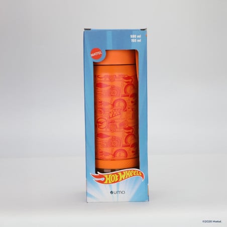 Botella Térmica Niños Hot Wheels Comic 2 en 1 590ml Acero Inox UMA
