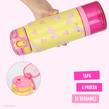 Botella Térmica Niños Barbie Shine 2 en 1 590ml Acero Inox UMA