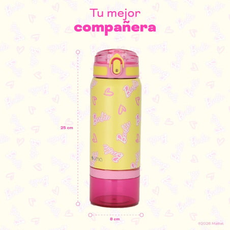 Botella Térmica Niños Barbie Shine 2 en 1 590ml Acero Inox UMA