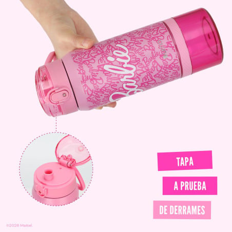 Botella Térmica Niños Barbie Inspire 2 en 1 590ml Acero Inox UMA